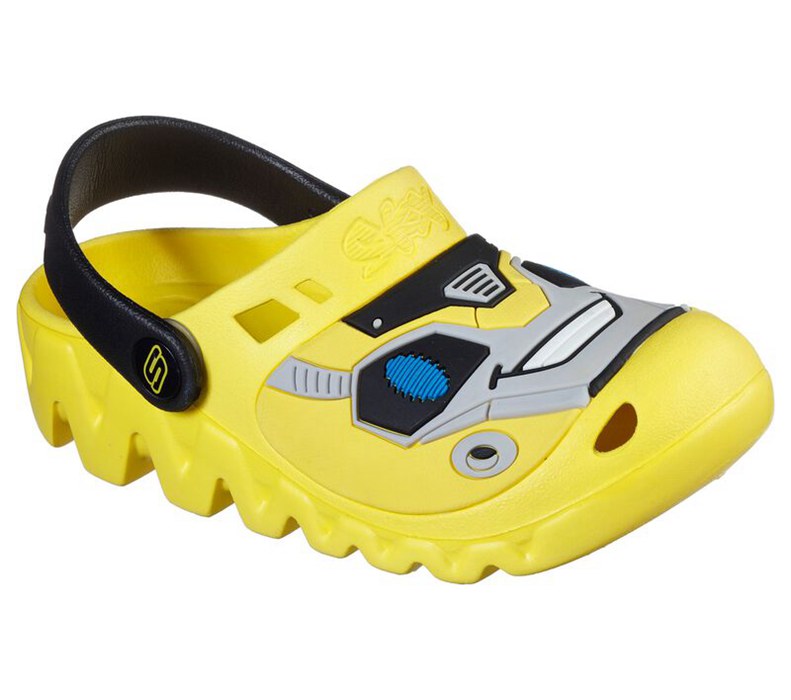 Skechers Cali Gear: Zaggle - Heat Swell - Boys Sandals Yellow [AU-WJ6996]